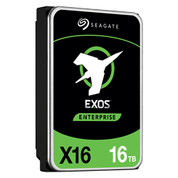HD Seagate 16TB Exos X16 Enterprise / 3.5" / Sata 3 / 7200RPM - (ST16000NM001G)
