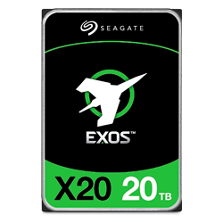 HD Seagate Exos X20 Enterprise 20TB 3.5" SATA 3 7200RPM - ST20000NM007D
