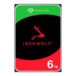 HD Seagate Iron Wolf 6TB 3.5" SATA 3 5400RPM - ST6000VN006