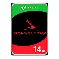 HD Seagate Ironwolf Nas 14TB / 7200 RPM / 256MB / SATA3 - (ST14000VN0008)