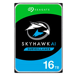 HD Seagate Skyhawk AI Surveillance 16TB / Sata 3 / 3.5 / 7200RPM - (ST16000VE002)
