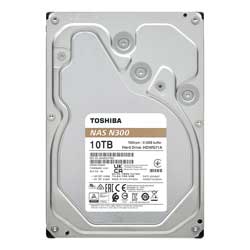 HD Toshiba N300 NAS 10TB 3.5" SATA 3 7200RPM - HDWG71AXZSTA