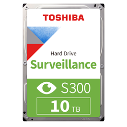 HD Toshiba Surveillance S300 10TB / SATA 3 / 3.5" - (HDWT31AUZSVAR)