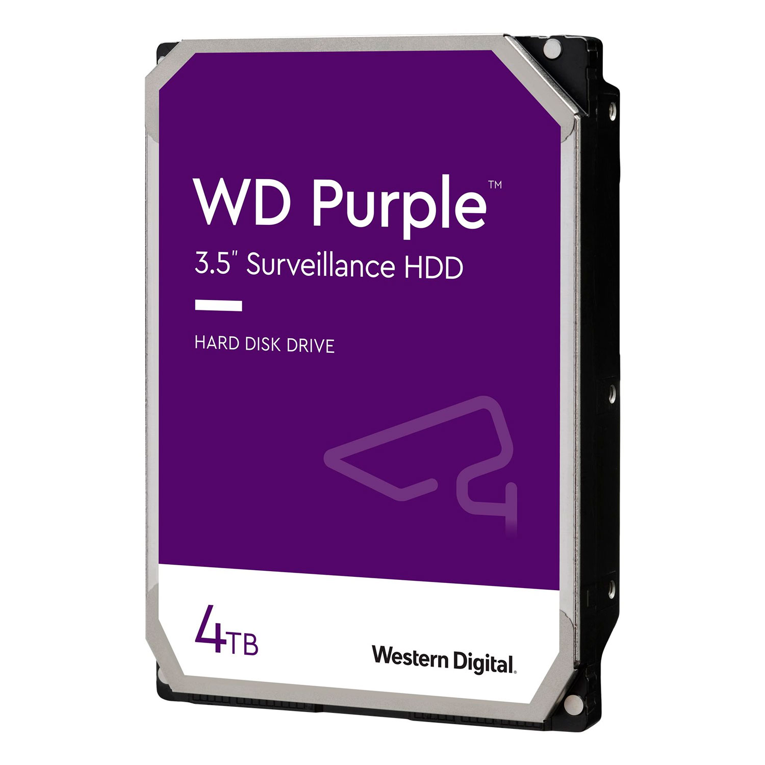 HD Western Digital Purple 4TB / Sata 3 / 5400RPM / 256MB - (WD43PURZ)