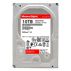 HD Western Digital Red 10TB / 7200RPM / SATA3 / NAS - (WD101EFBX)