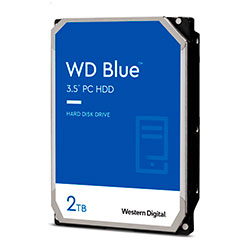 HD Western Digital WD Blue 2TB / SATA3 / 7200PRM / 256MB - (WD20EZBX)
