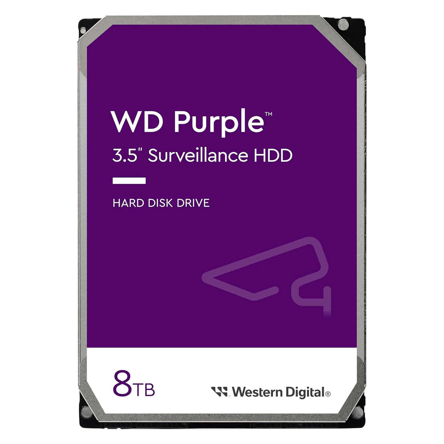 HD Western Digital WD Purple Surveillance 3.5" 8TB SATA 3 5640RPM - WD85PURZ