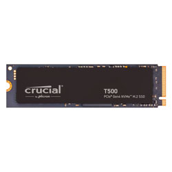 SSD M.2 Crucial T500 500GB NVMe PCIe Gen 4 - CT500T500SSD8
