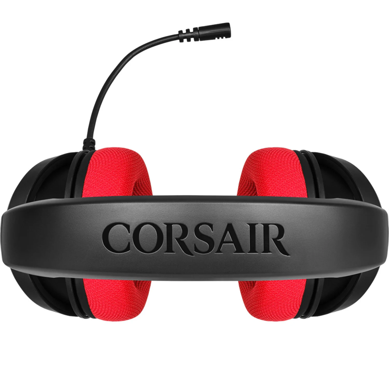 Headset Gamer Corsair HS35 Stereo - Preto e Vermelho (CA-9011198-NA)