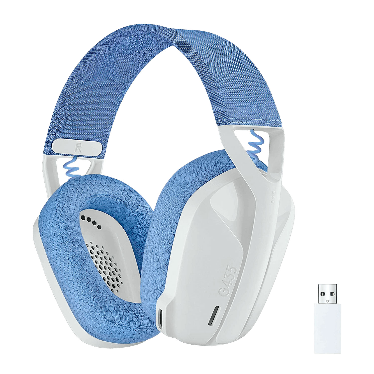 Headset Gamer Logitech G435 Wireless - Branco