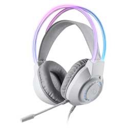 Headset Gamer Redragon Scream H231W-RGB Mini Jack 3,5 mm - Branco (Caixa Danificada)