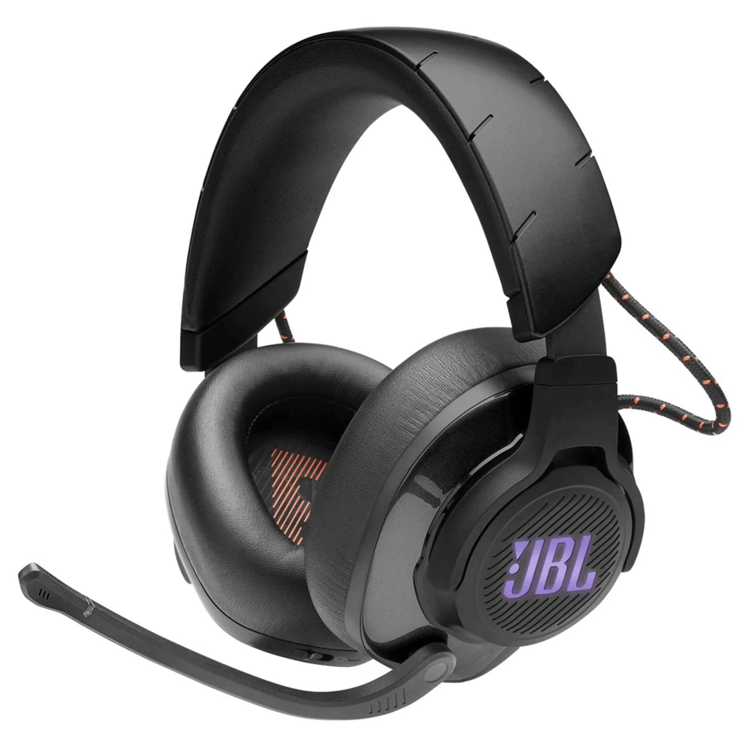 Headset Gamer Sem Fio JBL Quantum 600 Wireless Over-Ear RGB - Preto