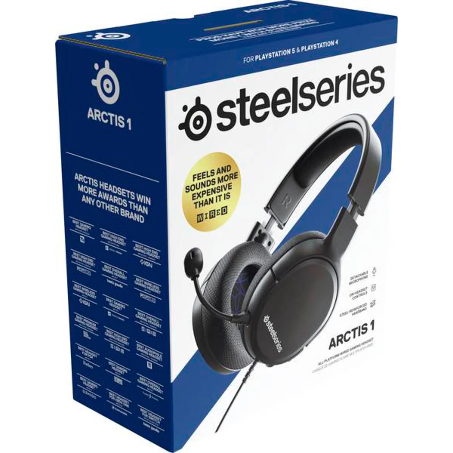 Headset Gamer Steelseries Arctis 1 para PS5 - Preto (61425)