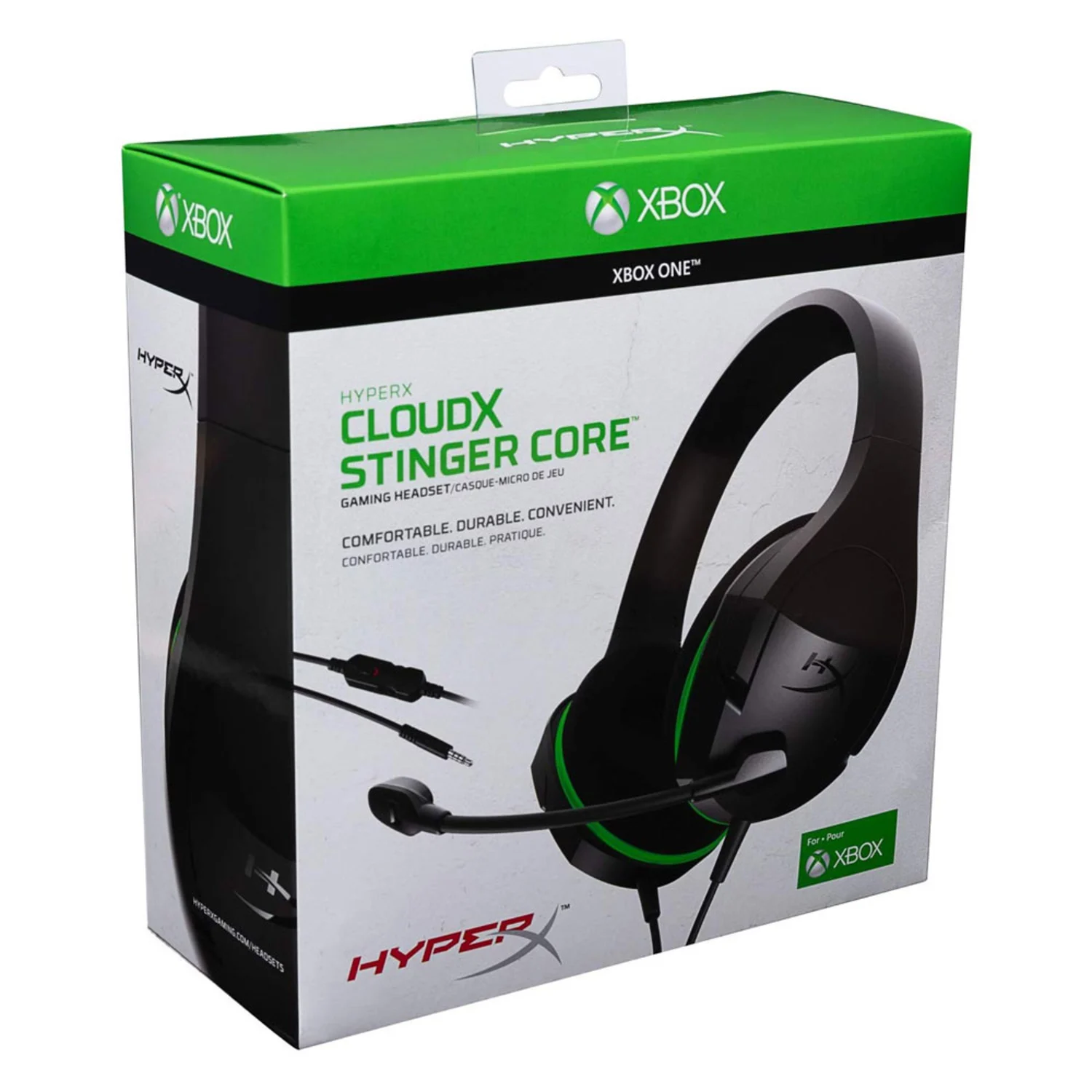 Headset Kingston Hyper X Cloud Stinger Core para Xbox - Preto (HX-HSCSCX-BK)