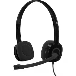 Headset Logitech H151 3.5mm - Preto