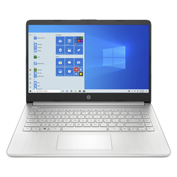 Notebook HP 14-DQ2032WM / Intel Core I3-1115 / 4GB RAM / 128SSD / Tela 14" / Touch - Prata