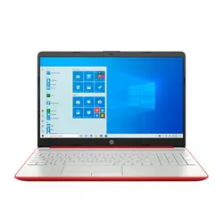 Notebook HP 15-DW0083WM Intel Pentium / Memória 4GB / 128GB SSD / Tela 15.6" - Vermelho