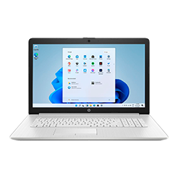 Notebook HP 17-BY4061NR I5-1135G7 8GB/ 812SSD/ Tela 17"/ Windows 11 - Prata