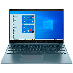 Notebook HP Pavilion 15-EH1052WM AMD Ryzen R5-5500U 8GB RAM / 512GB / Tela Full HD 15.6" / Windows 11 - Azul