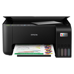 Impressora Multifuncional Epson L3250 Ecotank 3 em 1 Wi-Fi Bivolt - Preto