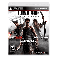 Jogo Ultimate Action Triple Pack para PS3