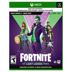 Jogo Fortnite The Last Laugh Bundle para Xbox Series X e Xbox One