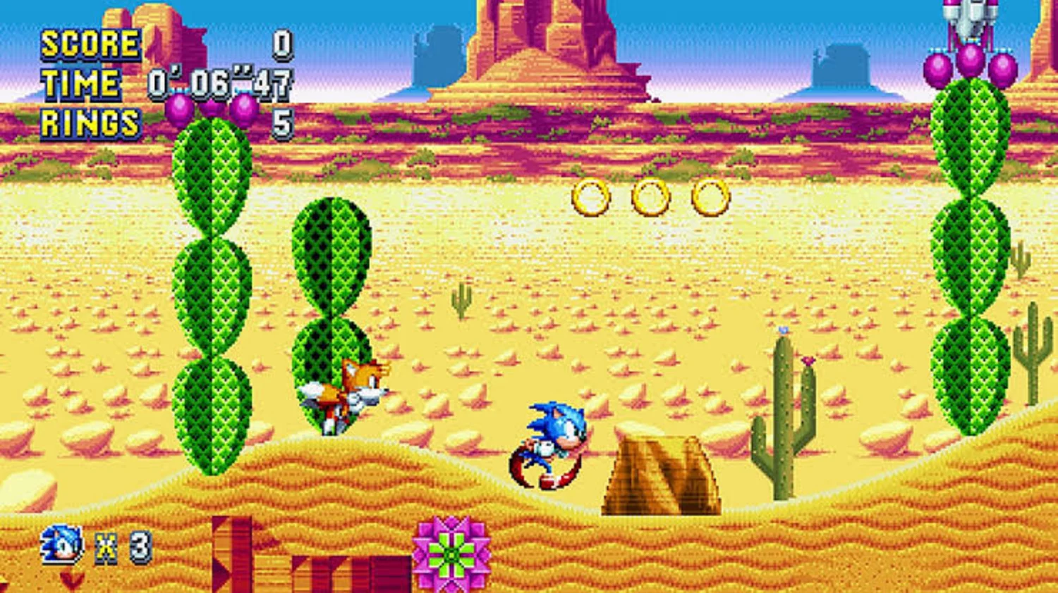 Sonic Mania com 2 Jogadores no PS5 