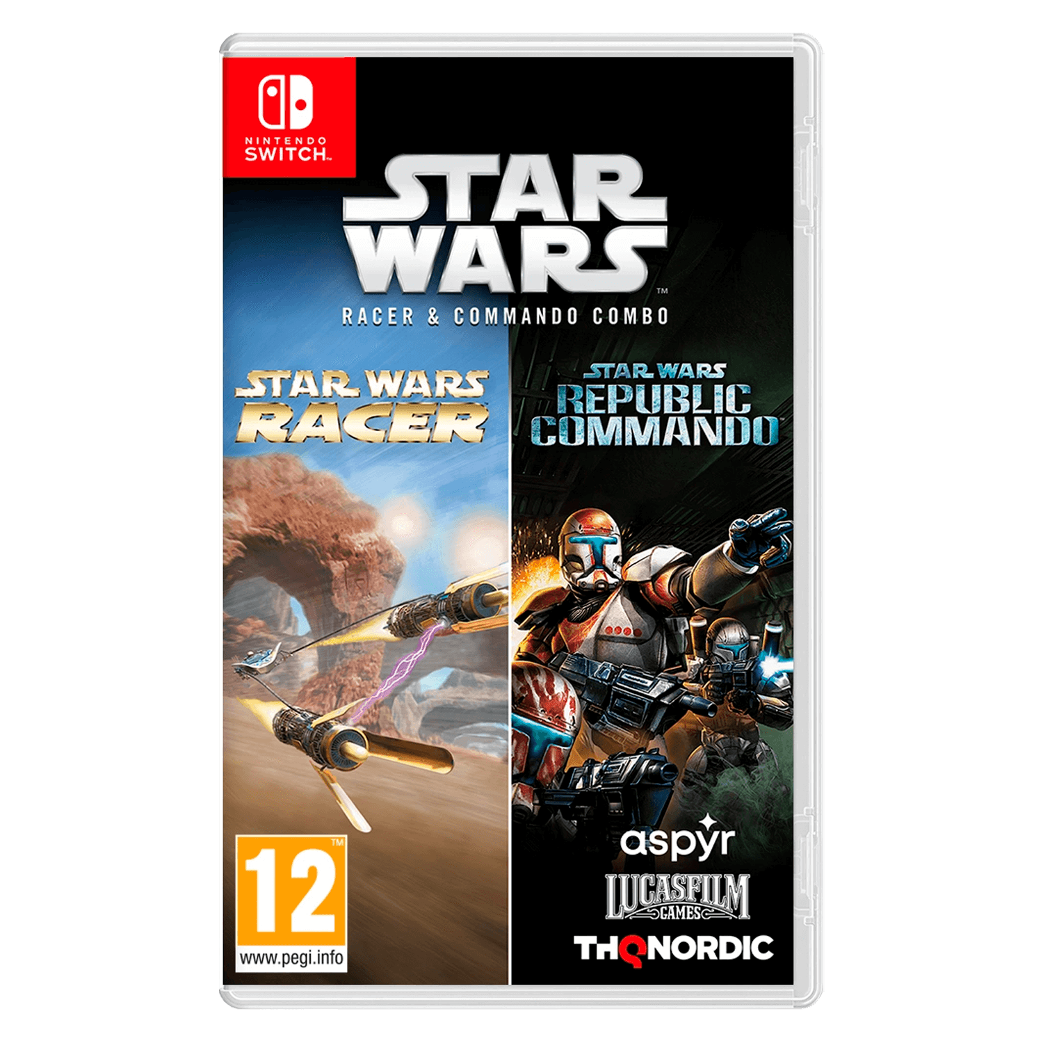 Jogo Star Wars Racer & Commando Combo para Nintendo Switch no Paraguai -  Atacado Games - Paraguay