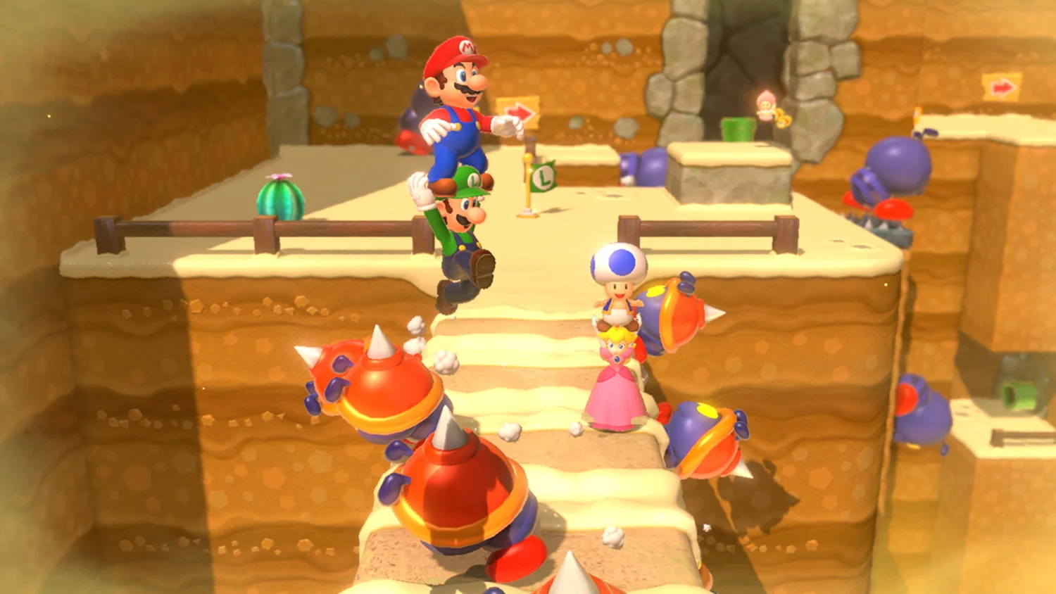 Jogo Super Mario 3D World + Bowsers Fury - Nintendo Switch