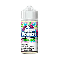 Essência para Vape Mr Freeze 100ML / 0MG - Green Apple Grape Frost