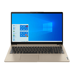 Notebook Lenovo IdeaPad 3i 82H801GVUS i3-1115G4 4GB RAM / 256GB SSD / Tela 15.6" FHD Touchscreen / Windows 11 - Bronze