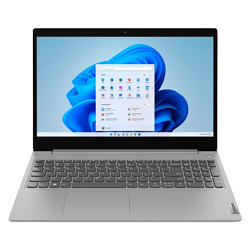 Notebook Lenovo Ideapad 81X800MCUS Intel Core i3-1115G4 / 8GB RAM / 256GB SSD / Tela 15.6 Touch / Windows 11 - Platinum Grey