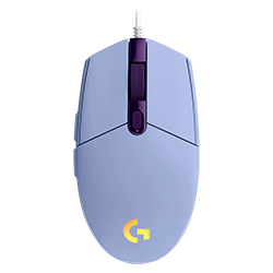 Mouse Gamer Logitech G203 Lightsync - Lilás (910-005794)