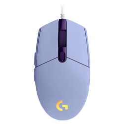 Mouse Gamer Logitech G203 - Lilás (910-005851)