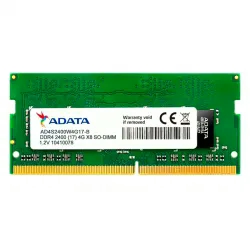 Memória RAM para Notebook Adata 4GB / DDR4 / 2400MHz - (AD4S2400W4G17-R)