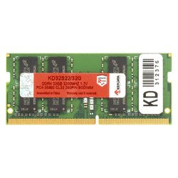 Memória Keepdata 32GB DDR4 3200MT/s para Notebook  - KD32S22/32G