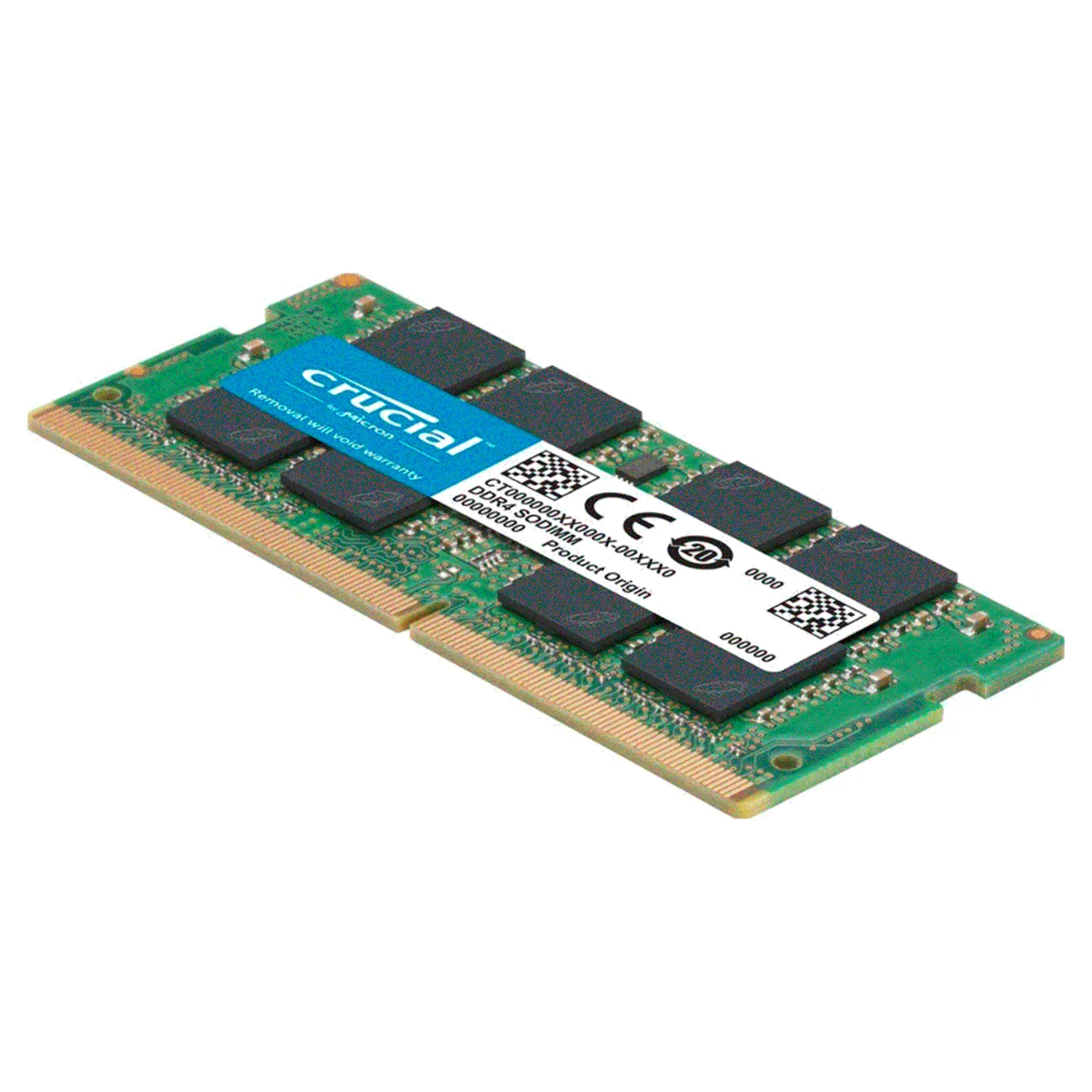 Memória para Notebook Crucial DDR4 32GB 3200 1X32GB - CT32G4SFD832A