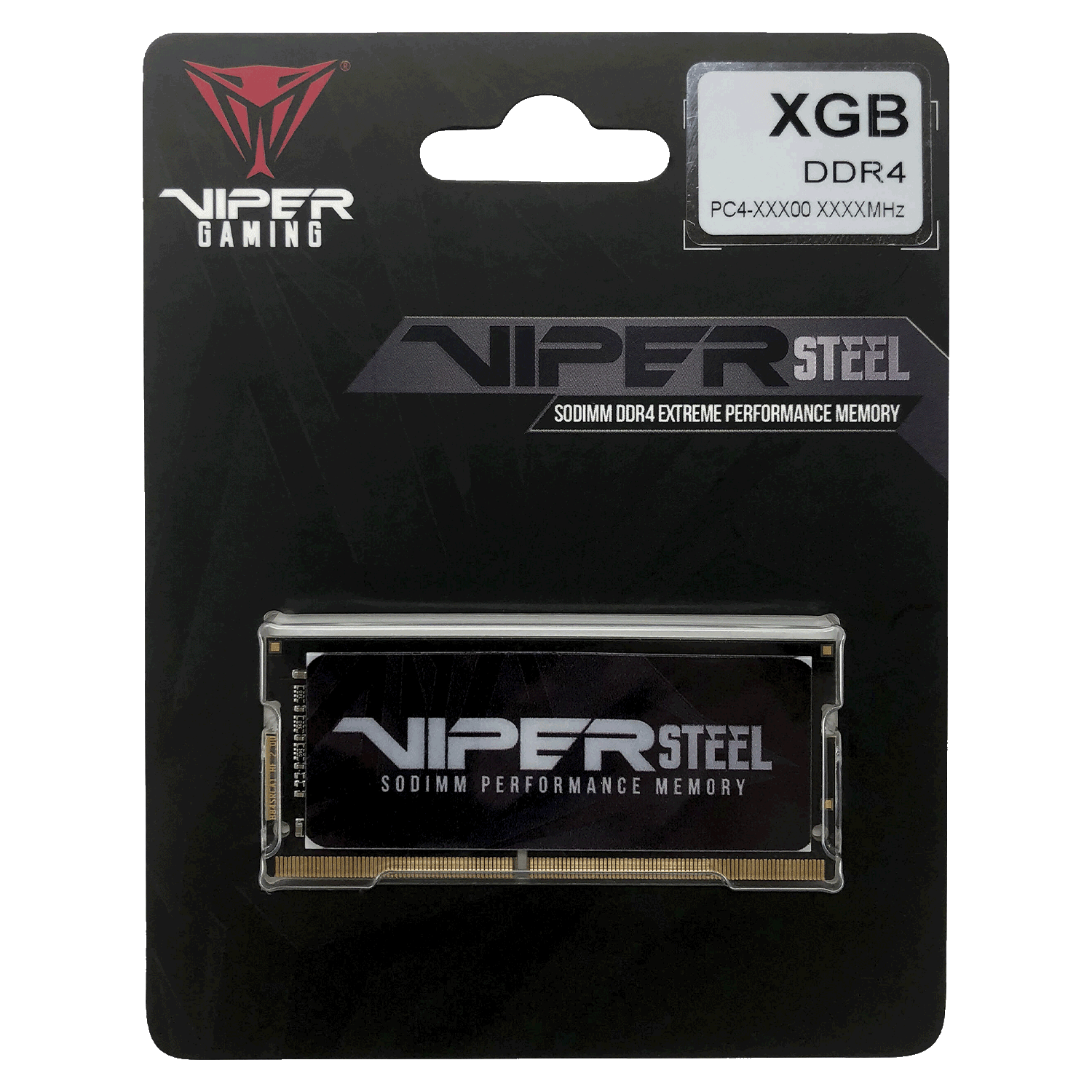Memória para Notebook Patriot Viper Steel 8GB / DDR4 / 3200 - (PVS48G320C8S)