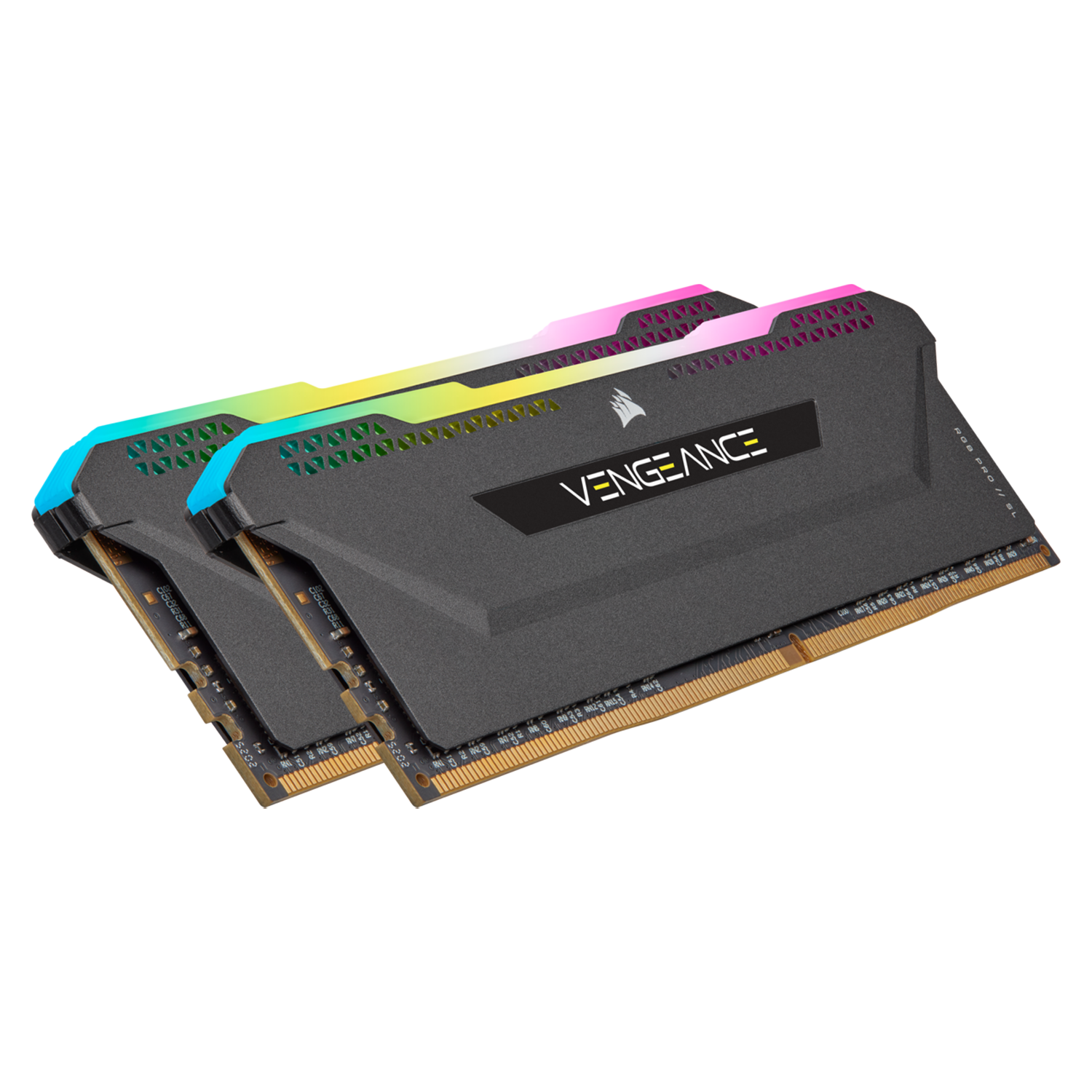 Memória RAM Corsair Vengeance RGB 64GB (2x32GB) DDR5 / 5200MHz - (CMH64GX5M2B5200C40)

