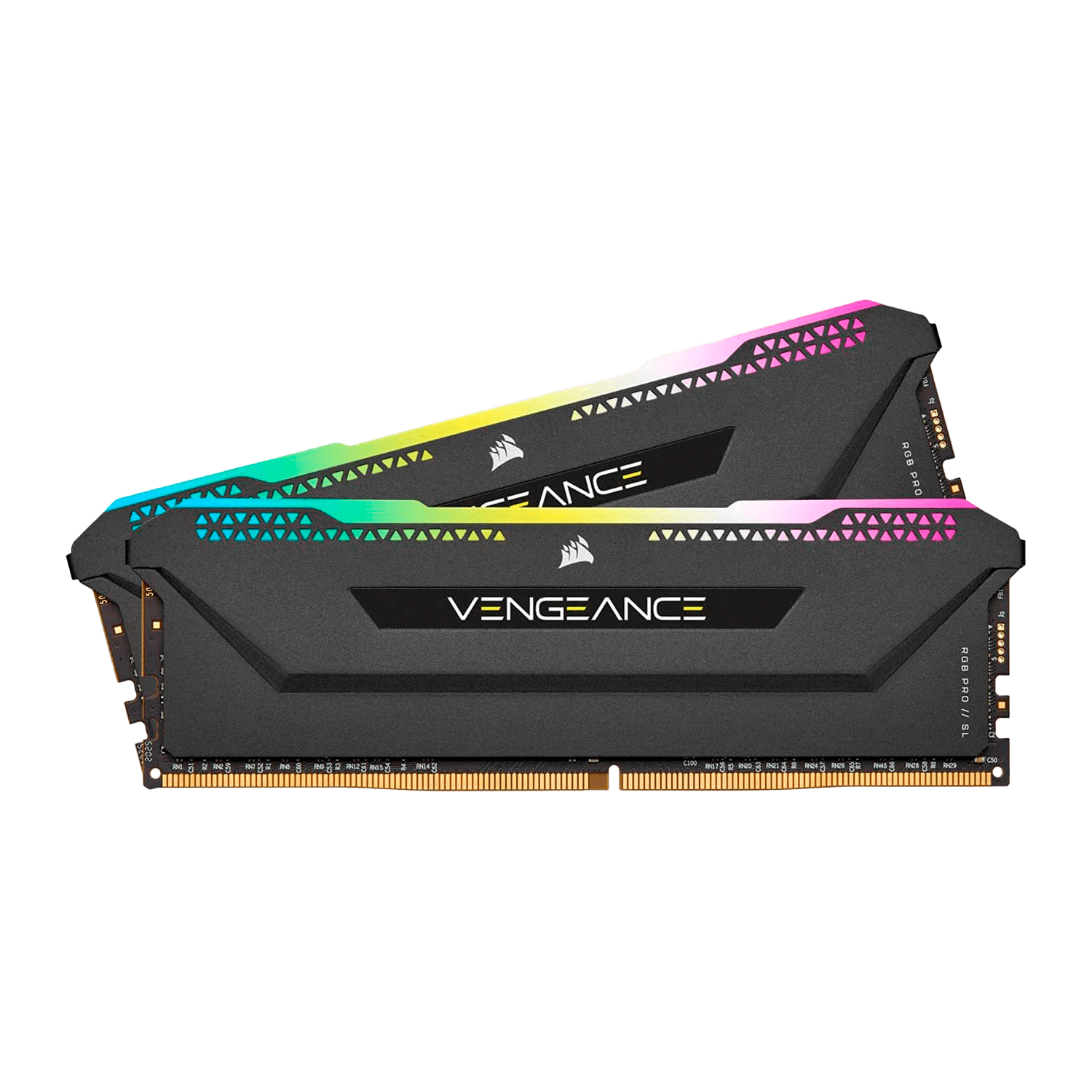 Memória RAM Corsair Vengeance RGB Pro 32GB / DDR4 / 4000MHz / 2x16GB - (CMW32GX4M2G4000C18)