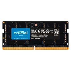 Memória RAM Crucial 16GB DDR5 5200MT/s para Notebook - CT16G52C42S5
