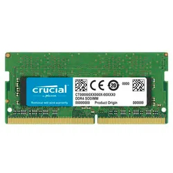 Memória RAM Crucial 32GB DDR4 3200MT/s para Notebook - CT32G4SFD832A