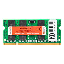 Memória RAM Keepdata 2GB DDR2 800MHz para Notebook - KD800S6/2G
