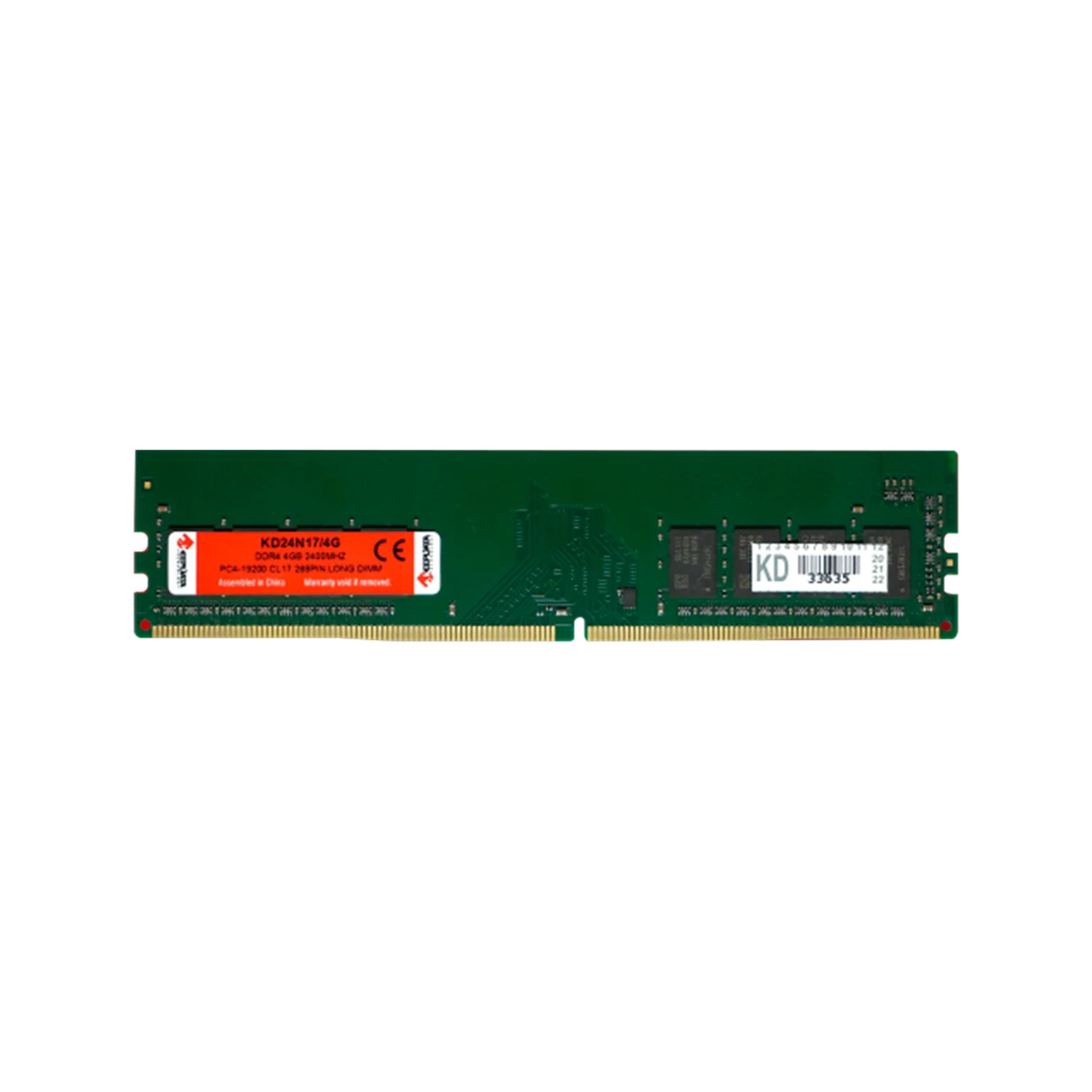 Memória RAM Keepdata 4GB / DDR4 / 1x4GB / 2400MHz - (KD24N17/4G)