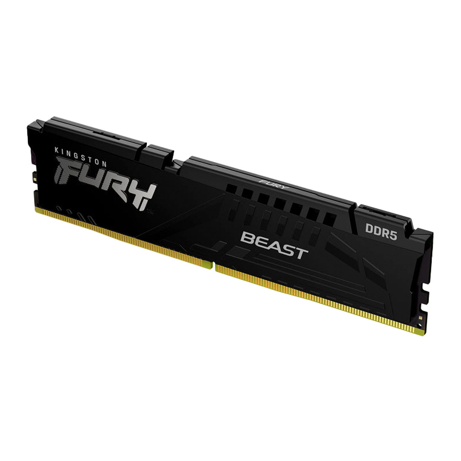 Memória RAM Kingston Fury Beast 16GB / DDR5 / 5600 MHz / 1x16 - Preto (KF556C40BB-16)