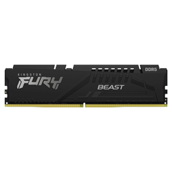 Memória RAM Kingston Fury Beast 8GB / DDR5 / 5200MHz - Preto (KF552C40BB-8)