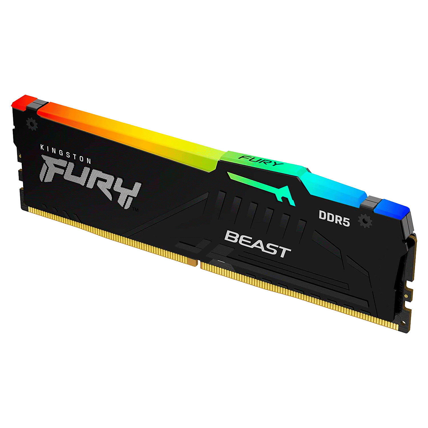 Memória RAM Kingston Fury Beast RGB 8GB / DDR5 / 5200MHz - (KF552C40BBA-8)