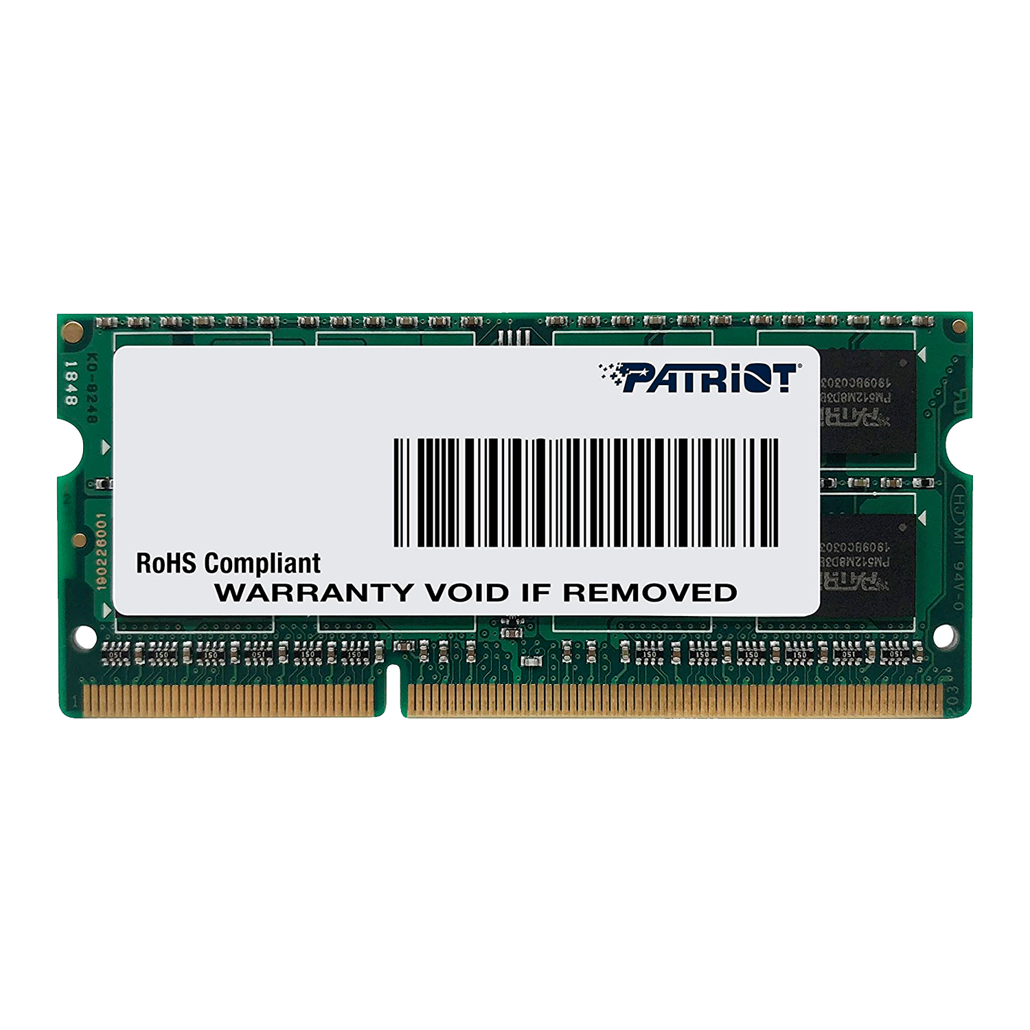Memória RAM para Notebook Patriot Signature 8GB / DDR3 / 1600MHz - (PSD38G1600L2S)