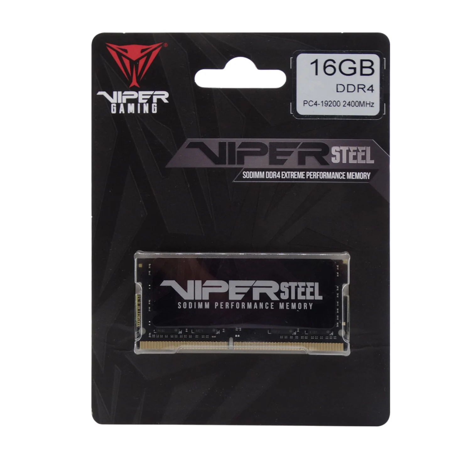 Memória RAM para Notebook Patriot Viper Steel 16GB / DDR4 / 2400MHZ / 1x16GB - (PVS416G240C5S)
