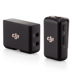Microfone DJI Mic 2 USB-C 1 TX + 1 RX FCC Sem Fio para Smartphone - Preto
